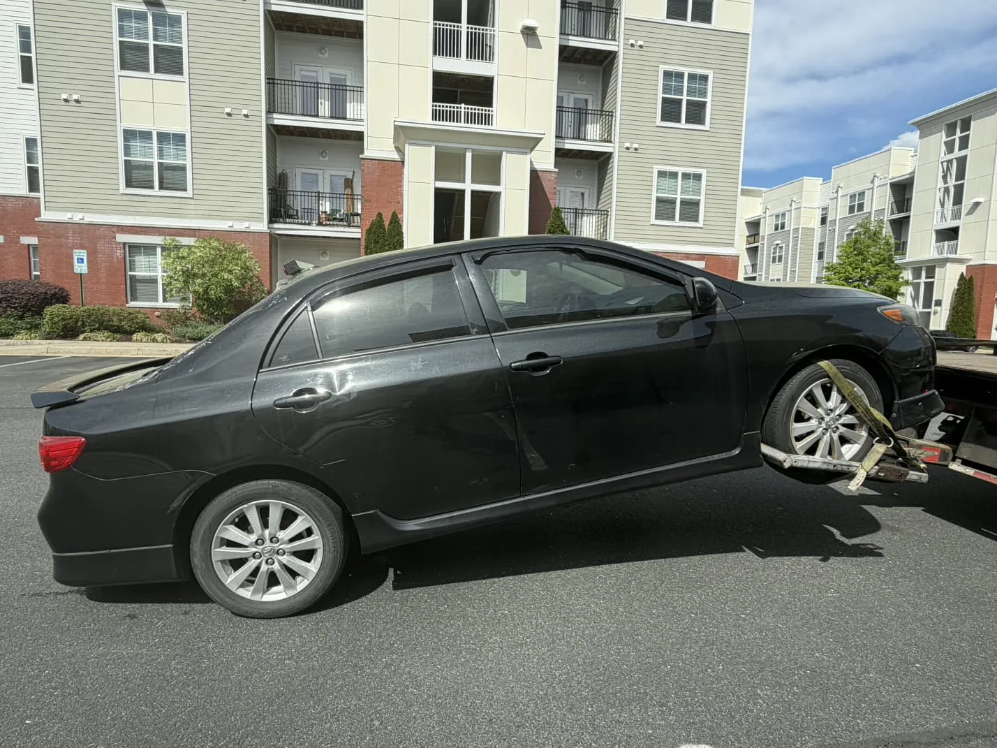 Dalo Auto Recycling apartment pickup in Arlington, VA