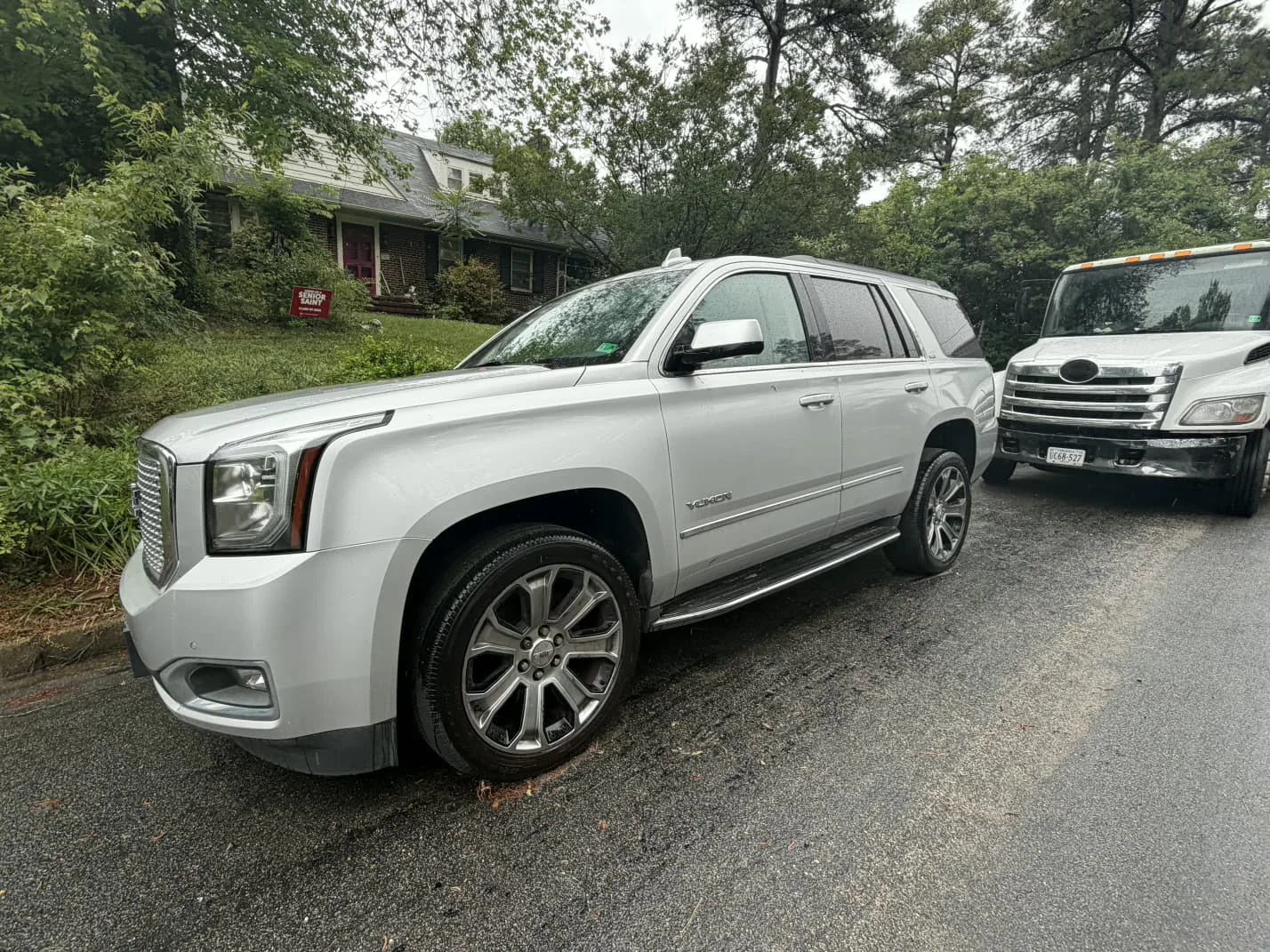SUV pickup completed from a Clifton-area residential property by Dalo Auto Recycling