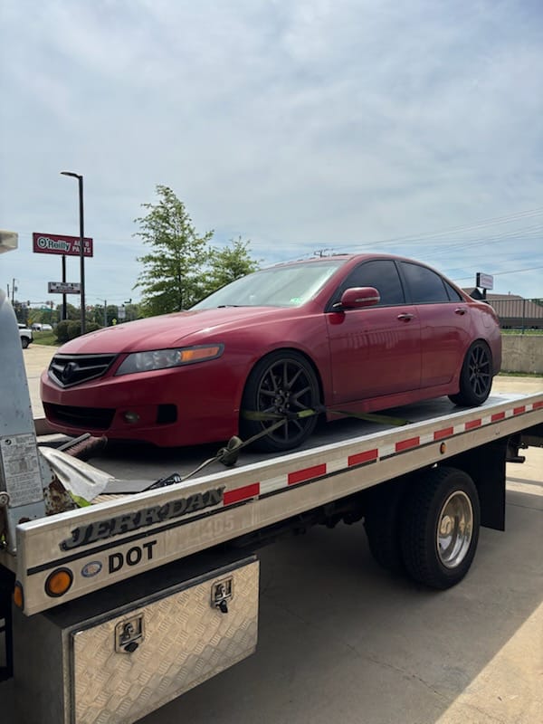 Dalo Auto Recycling commuter car pickup in Fairfax County, VA